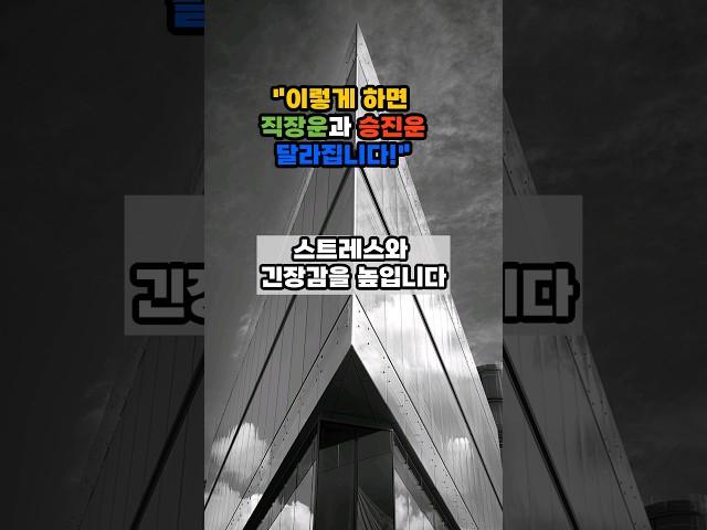 "이렇게 하면 직장운과 승진운이 달라집니다!"#사무실풍수 #직장운 #승진운 #재물운