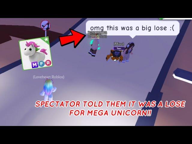 OOPS  DID I REALLY MAKE THEM OVERPAY  FOR MY MEGA UNICORN?!  W/F/L?  Adopt Me - Roblox