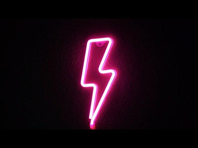 Lumoonosity Pink Lightning Bolt Neon Sign Review!