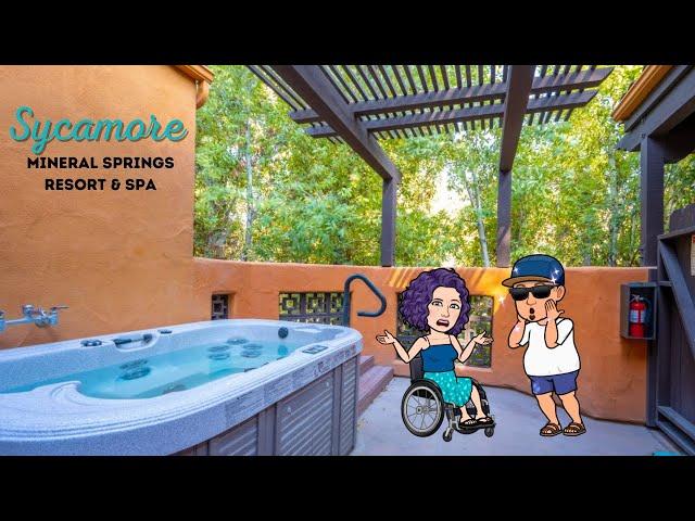 Staying at the Sycamore Springs resort in Avila Beach