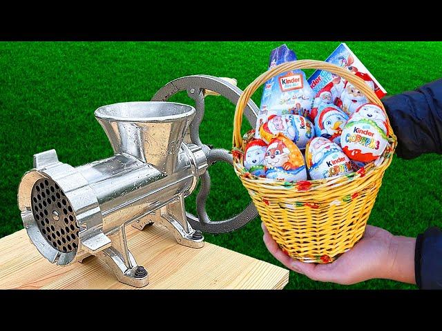 🟢Meat Grinder vs Kinder Surprise New Year