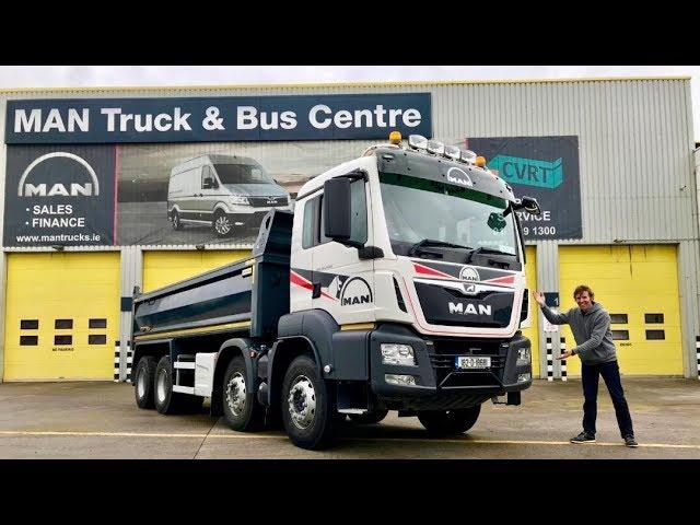 MAN TGS 35.420 Tipper Truck 8x4 - Full Tour & Test Drive