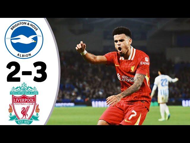 Brighton 2 - 3 Liverpool | Extended Highlights and All Goals- Carabao Cup 2024-25 HD