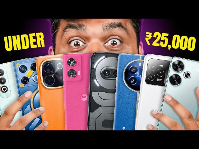  Top 5+ Best Smartphones Under ₹25,000 BudgetOctober 2024 