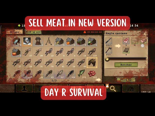 How To Sell Meat in New Version Day R Survival