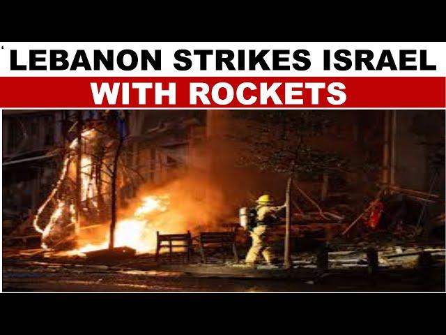 Israel War: Several Injured In Israeli Town Ramat Gan After Rocket Attack From Lebanon