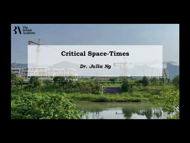 7. Futures of Critique in a Pluricentric World: Julia Ng