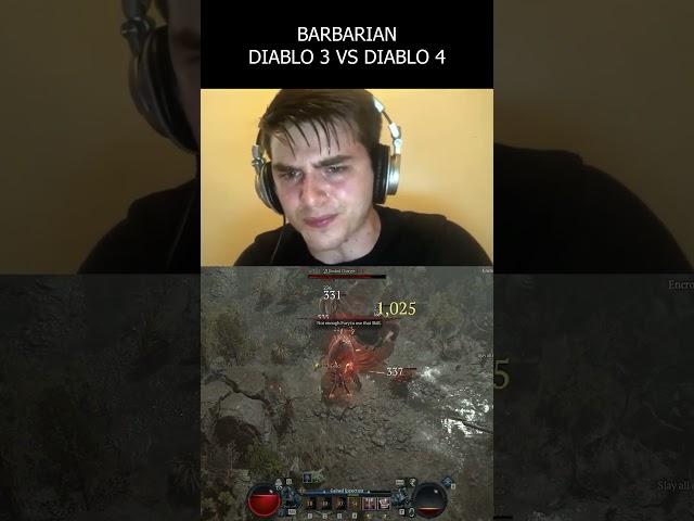 DIABLO 4 vs DIABLO 3 ️ #diablo
