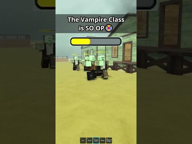 Is The VAMPIRE CLASS IS OP?  #roblox #deadrails