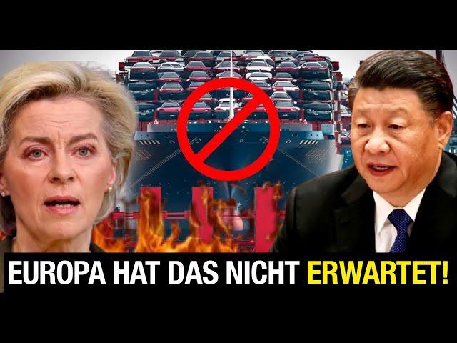 China wirft eine Bombe auf Europa, die EU gerät in Panik | Niemand hat das kommen sehen!