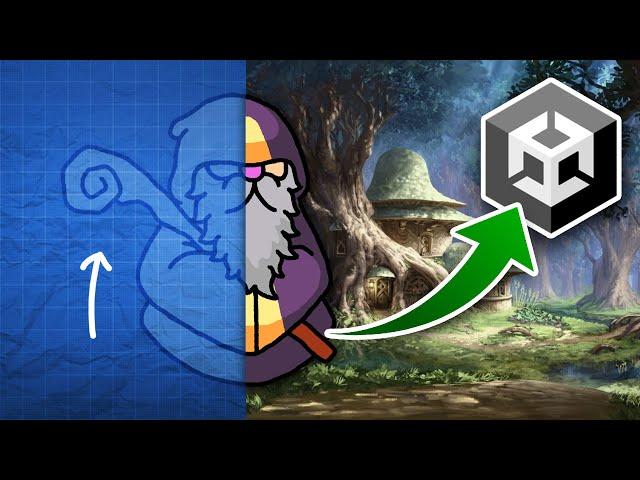 How to Create 2D Sprites & Import Them into Unity - Workflow Tutorial