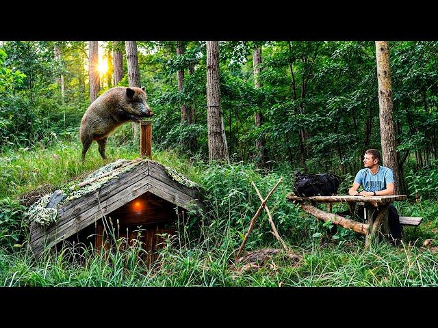 A DUGOUT in THE WILD forest - THE ANIMAL OF THE OBORZEL | THE TEST OF THE cauldron