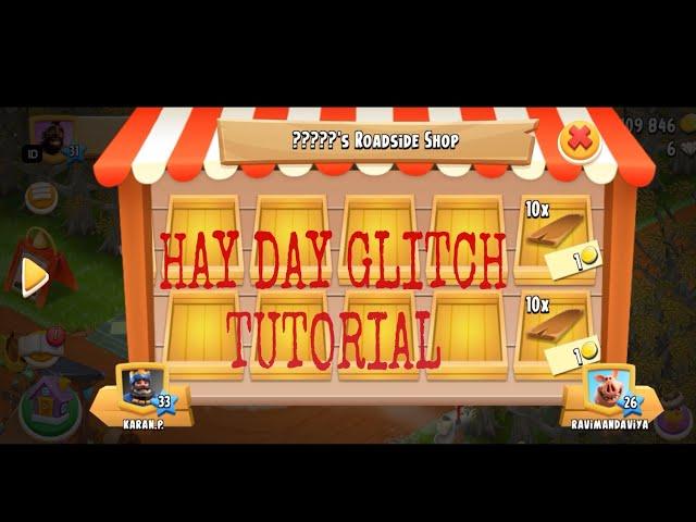 Hayday glitch tutorial 2024 | Easier way to doubled items️ #games #viralvideo #gaming