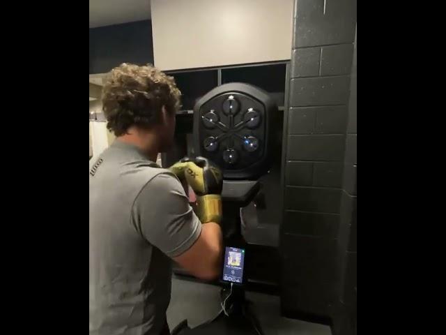 ben askren (Punching the shit out of this thing now so I can punch the shit out of Jake Paul later.)