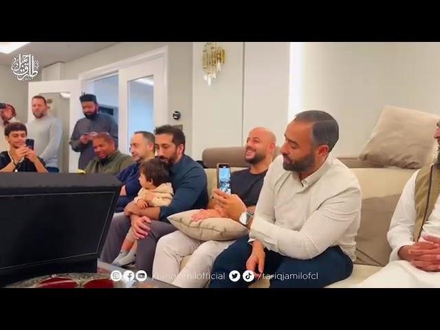 Three great person in one frame altogether. Maher Zain||Nouman Ali Khan||Maulana Tarek Jamil