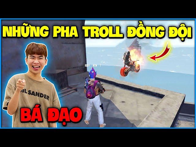 Free Fire | Những pha troll đồng đội bá đạo nhất của RGFF NTN và cái kết tấu hài cực mạnh !