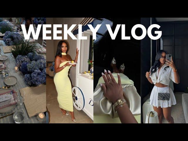WEEKLY VLOG: BRAND EVENTS, STRUGGLING WITH THIS, NEW HAR, CELEBRATIONS AND SUMMER VIBES!
