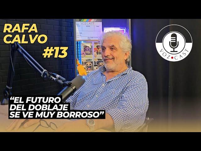 VozCast #13 Rafa calvo | Actor y director de doblaje, Marvel, escuela de doblaje de Barcelona.