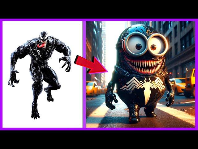 AVENGERS But MINIONS VENGERS  All Characters (marvel & DC) 2024