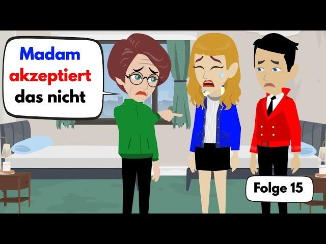 Learn German | Sarah's mother rejected her relationship with Mark | Vocabulary and important verbs