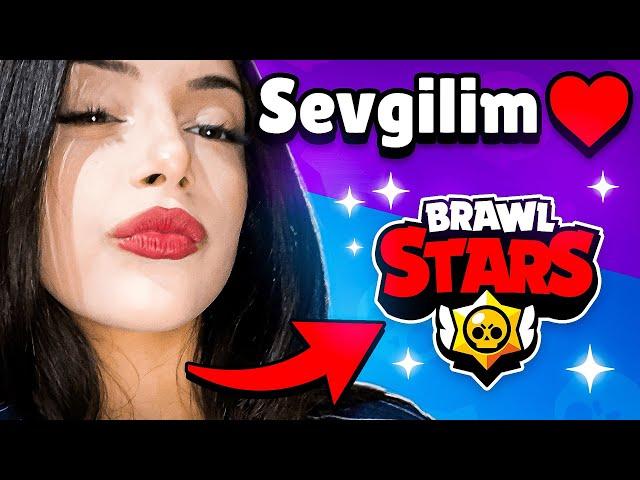 SEVGILIM ️ HESABIMDA BRAWL STARS OYNADI! ️