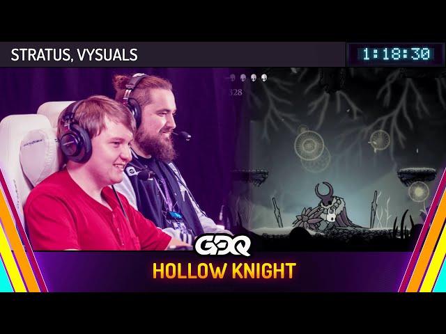 Hollow Knight by Stratus and Vysuals in 1:18:30 - Summer Games Done Quick 2024