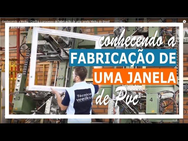 Conhecendo a Weiku - Confira o processo de fabricação de uma janela Weiku do Brasil