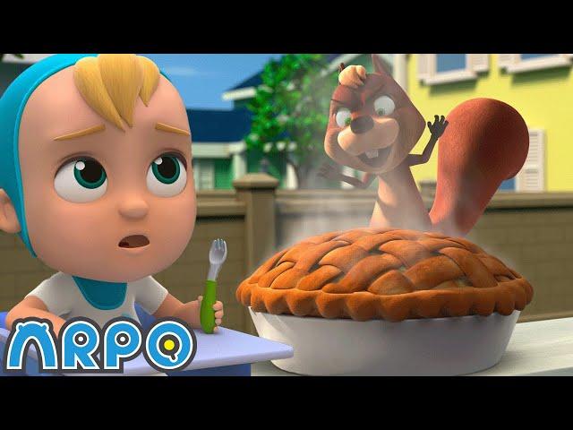 Live and Let Pie | ARPO The Robot | Robot Cartoons for Kids | Moonbug Kids