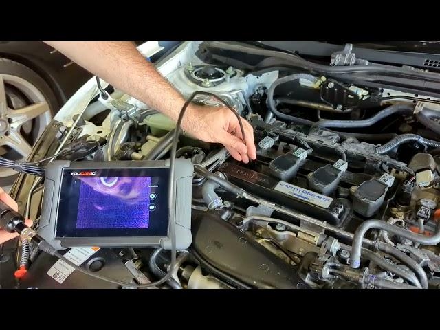 Peek Inside Your Engine: Exploring Hidden Depths with YOUCANIC Scanner Videoscope USB Camera