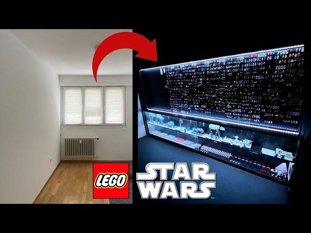 I build my dream LEGO Star Wars Room! (plastic is so expensive...)