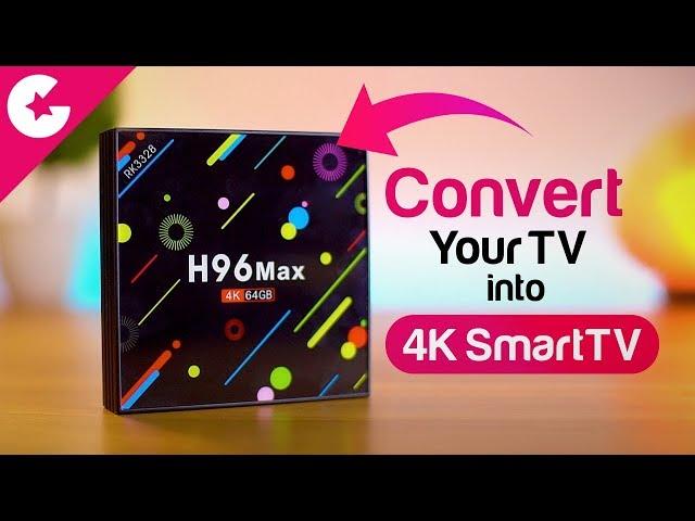 Convert Your Regular TV Into Smart TV With This Device - H96 Max Review!!