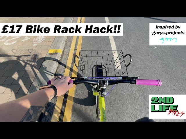 £17 Bike Basket Hack - Inspired by Gary's projects