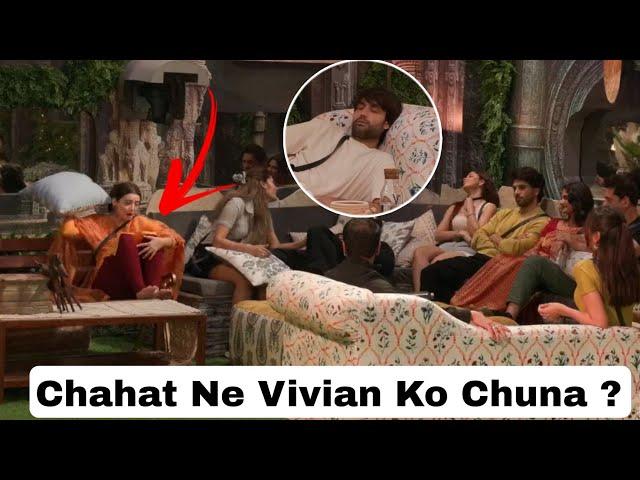 Bigg Boss 18 Vivian Dsena Ko Nahi Chahat Pandey Ne Chuna Karanveer Ko Salman Khan Bhi Heran Honge