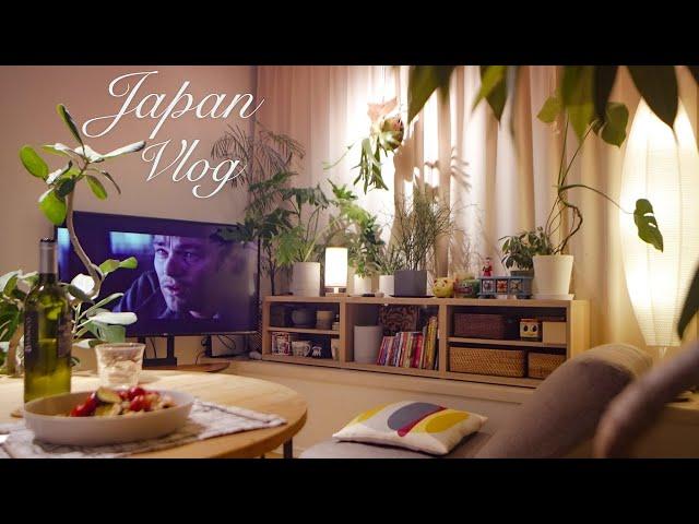 Little Pleasures of Summer Living Alone in Japan | Relaxing Plant Care🪴[Tokyo VLOG]