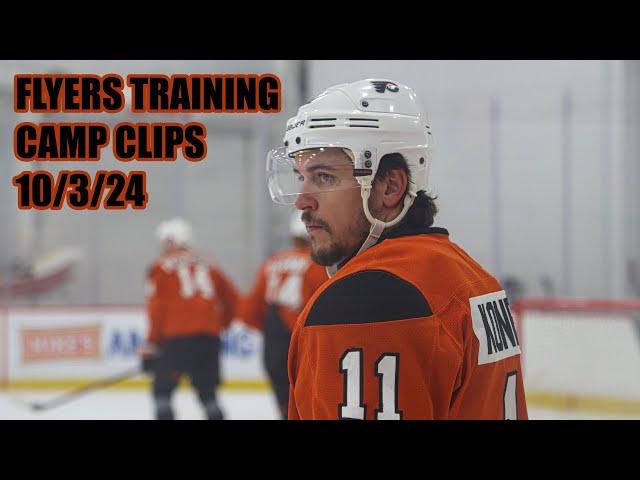 Philadelphia Flyers Training Camp Clips - 10/3/24