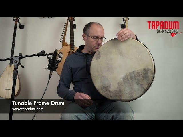 Tunable Frame Drum - Internal Tuning System - D. 50cm