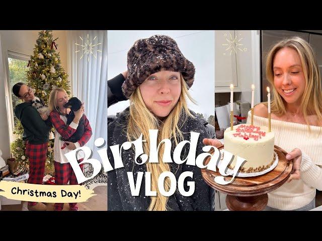 Opening Christmas Presents + Birthday Vlog!