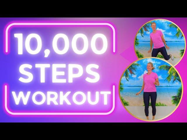 10,000 Steps Walking Workout Challenge to Burn Fat and Get Fit