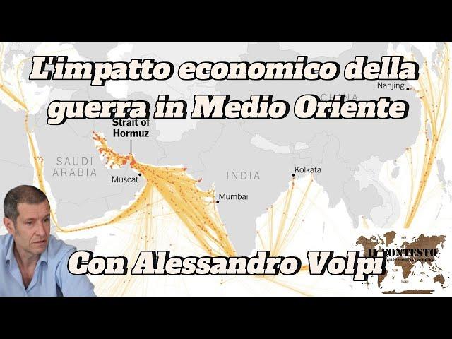 L’impatto economico della guerra in Medio Oriente | Alessandro Volpi