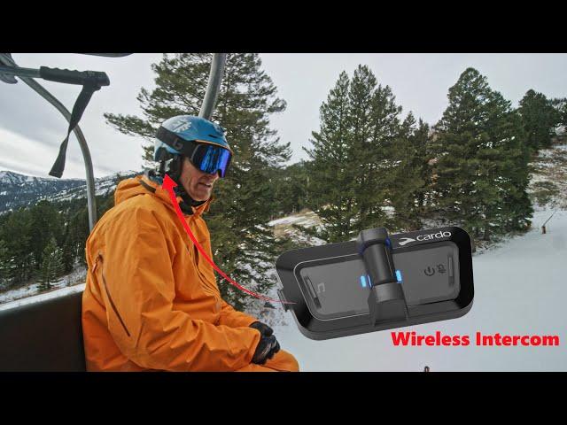 Talk to Your Friends While Skiing, Cardo Packtalk Intercom Review