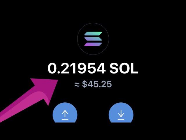 How To Claim 0.2 Free Solana Coin Every 60 Minutes