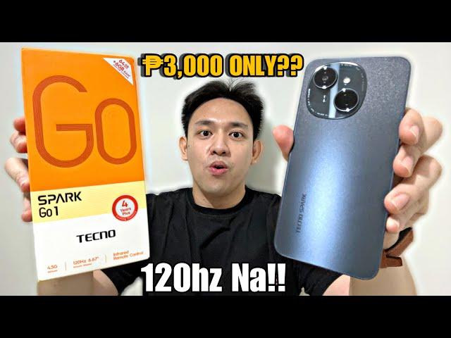 TECNO SPARK GO 1: BEST 3k PHONE NGAYON!!