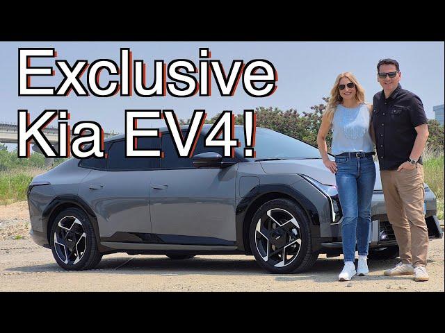 Exclusive First Drive in Korea! // 2026 Kia EV4 Review