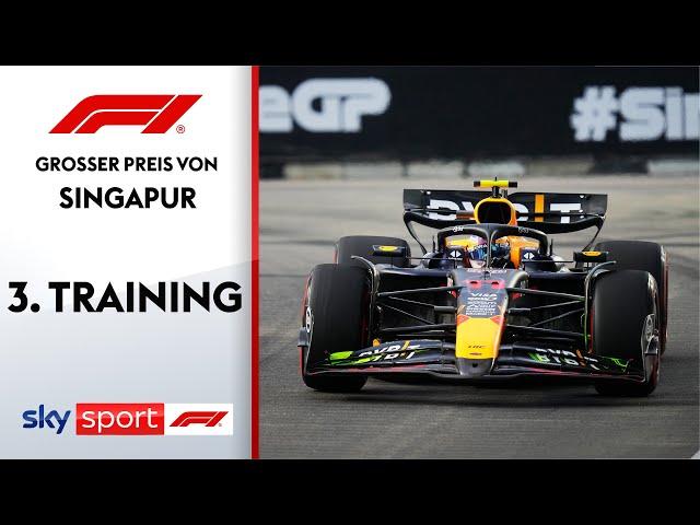 Kuriose Rote Flagge im FP3 | 3. Freies Training | Großer Preis von Singapur | Formel 1