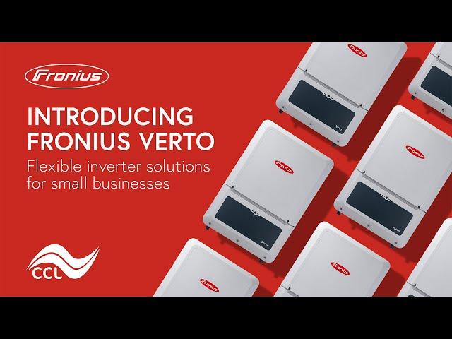 CCL product insights: Fronius Verto commercial PV inverter review