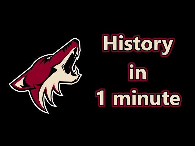 History of the Arizona Coyotes (In a Minute)