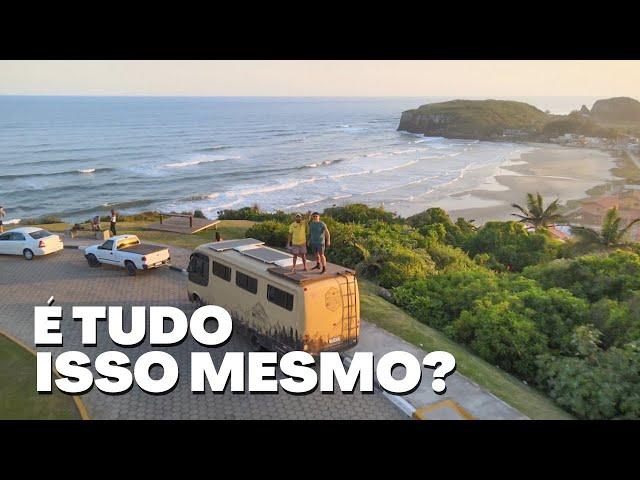 A estrada SEMPRE nos surpreende | Torres RS | Rotina no motorhome T2 Ep.8