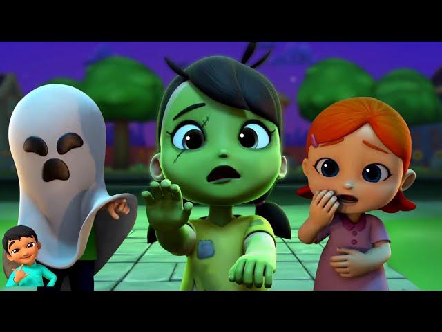 Halloween Night Song | हैलोवीन की रात | Boom Buddies Hindi | Scary Cartoon Videos