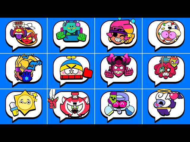 ALL NEW ANIMATED PINS IN BRAWL STARS