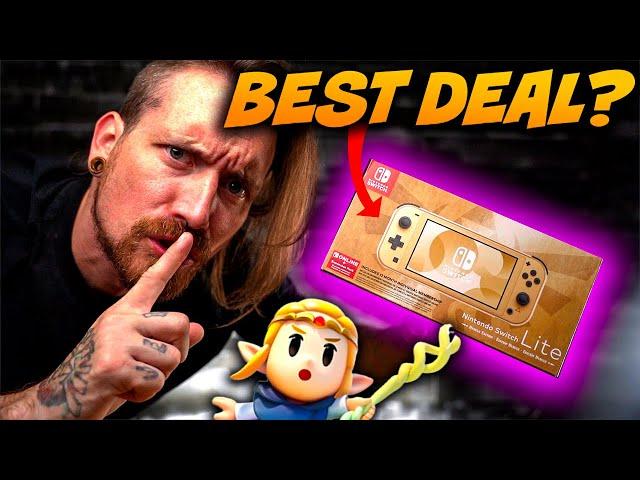 The Best Deal On A Nintendo Switch? Hyrule Edition Switch Lite Unboxing (Silent) 